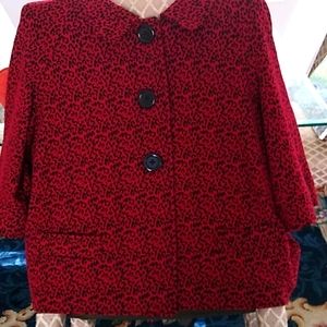 Red and black Jacket